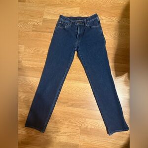 ✨ Lucky Brand Authentic Straight Mid Rise Dark Wash Jeans